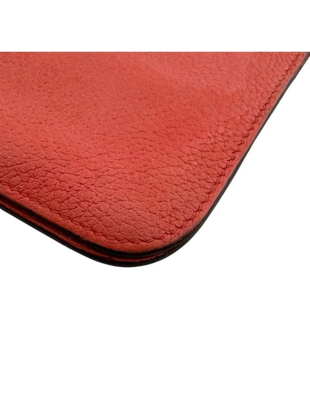 Hermes Dogon Togo Leather Wallet Pink
